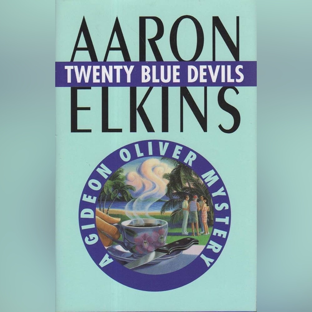 Hardcover Book: Twenty Blue Devils by Aaron Elkins